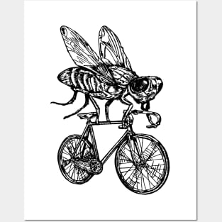 SEEMBO Fly Cycling Bicycle Bicycling Biking Riding Fun Bike Posters and Art